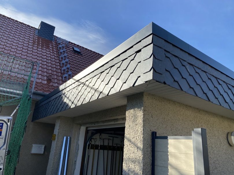 Garagendacherneuerung